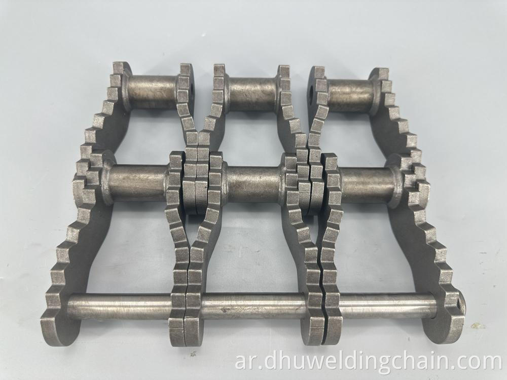 بنية اللحام سلسلة لوحة صفيحة Welded structure bent plate chain